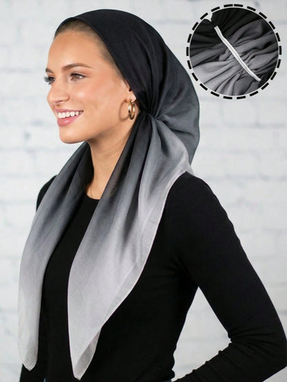 PRETIED GRADIENT HEADSCARF