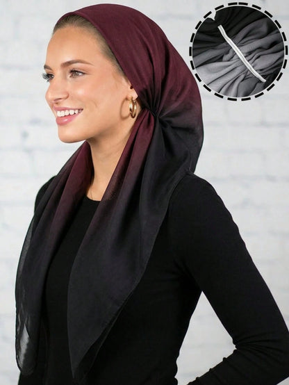 PRETIED GRADIENT HEADSCARF