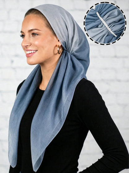 PRETIED GRADIENT HEADSCARF