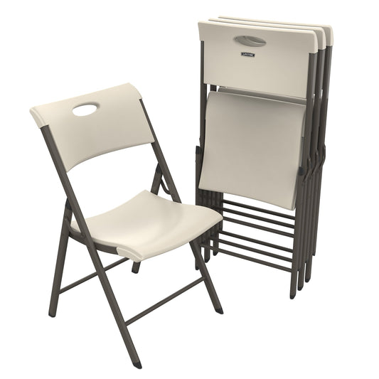 Lifetime Folding Chair - Almond