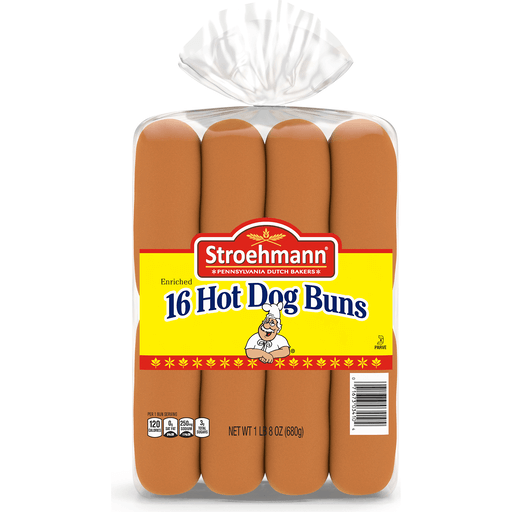 Stroehmann Enriched Hot Dog Buns