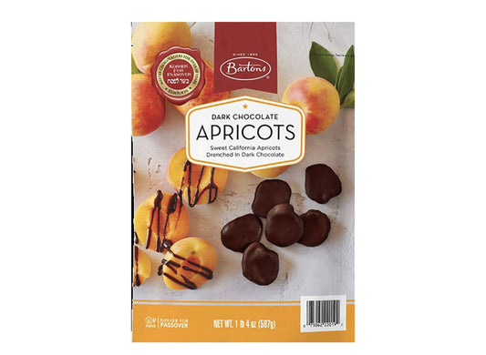 Barton's Dark Chocolate Apricots, 20 OZ.