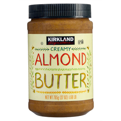 Kirkland Signature Creamy Almond Butter, 27 oz