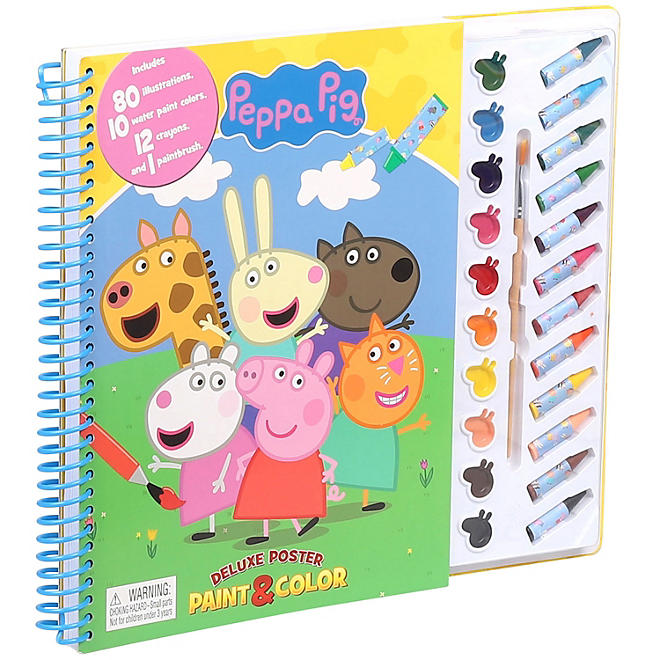 Deluxe Poster Paint & Color (Peppa Pig)