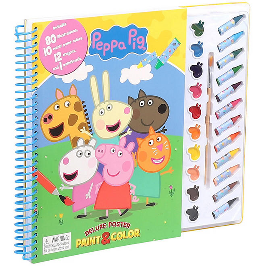 Deluxe Poster Paint & Color (Peppa Pig)