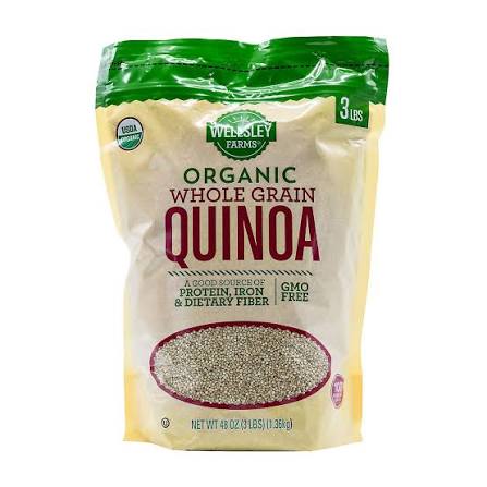 Wellsley Farms Organic Quinoa, 3 lbs.