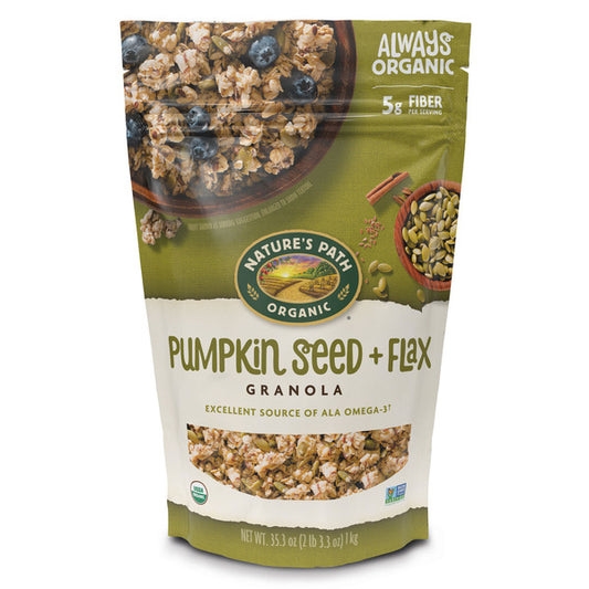 Nature's Path Organic Flax Plus Pumpkin Flax Granola 35.2 oz.