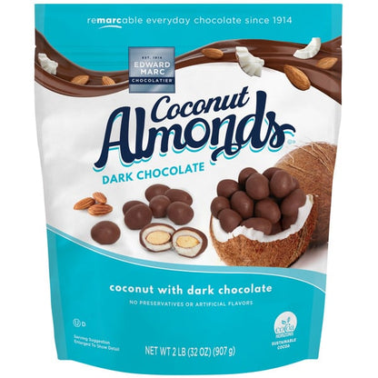 Coconut Macaroon Almonds, 32 oz