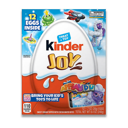 Kinder Joy Chocolate Surprise Egg (0.7oz., 12pk.)