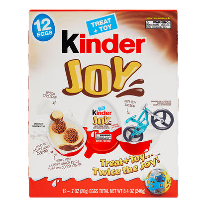 Kinder Joy Chocolate Surprise Egg (0.7oz., 12pk.)