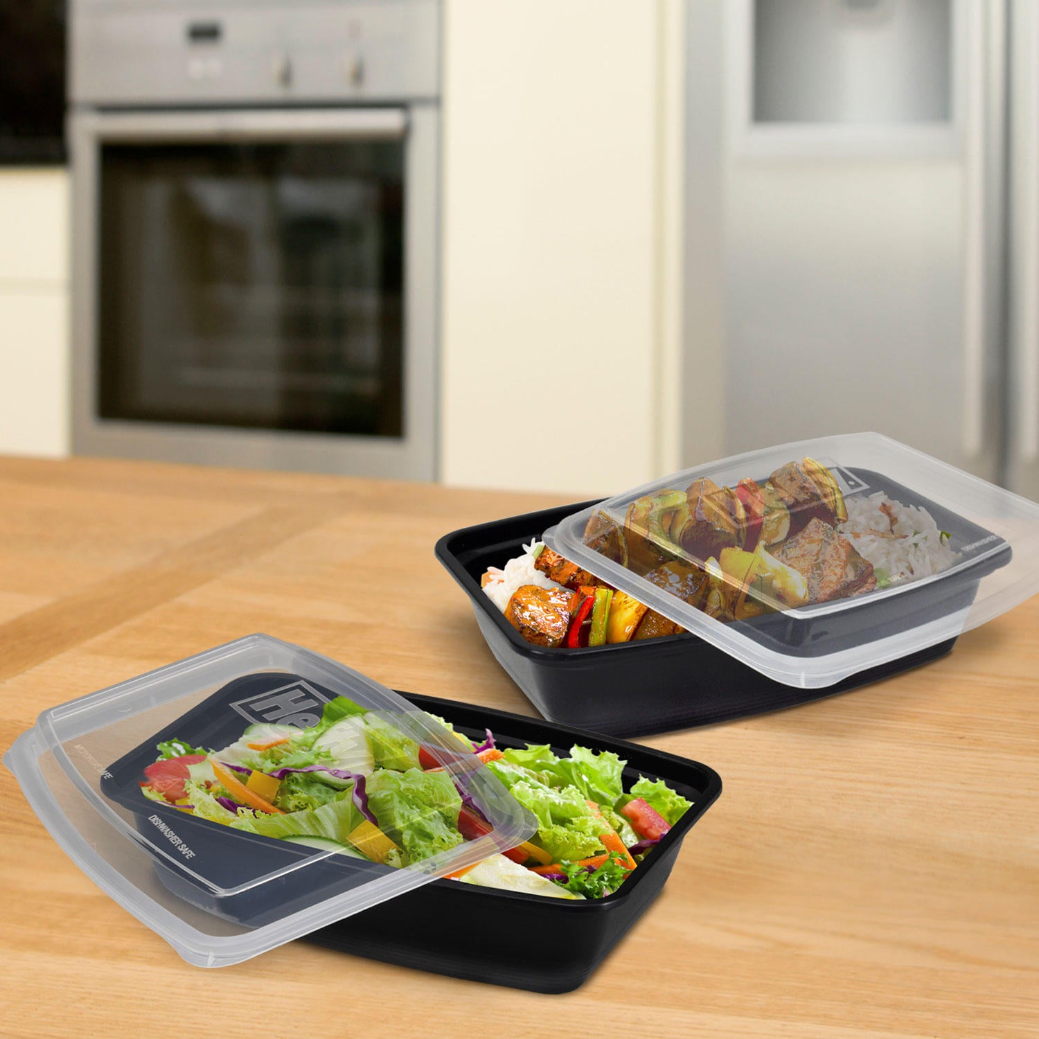 Hefty Food Storage Containers with Lids (28 oz., 60 pc.)