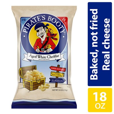 Pirate's Booty Aged White Cheddar Puffs (18 oz.)