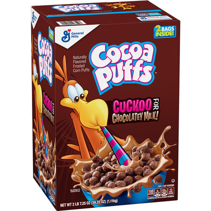 Cocoa Puffs, Chocolate Cereal (39.25 oz., 2 pk.)