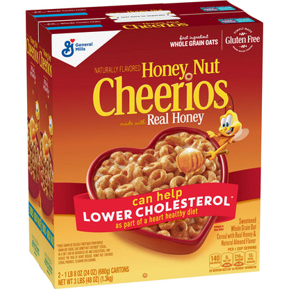 Honey Nut Cheerios Cereal (24 oz., 2 pk.)