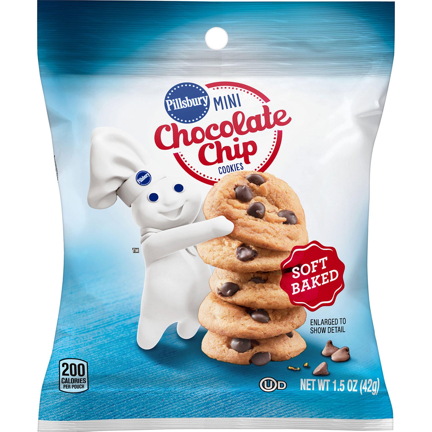 Partake Chocolate Chip Mini Crunchy Cookies, 0.67 Ounce (Pack of 20) 