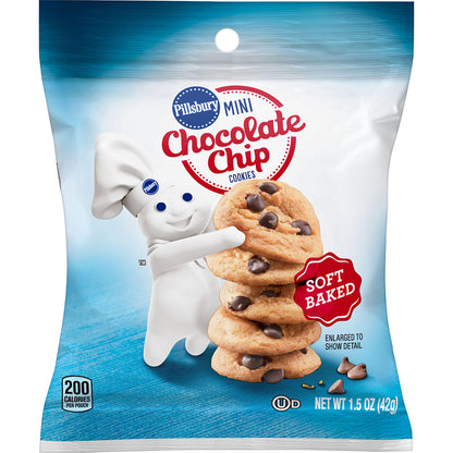 Pillsbury Soft Baked Mini Chocolate Chip Cookies (1.5 oz., 28 pk.)