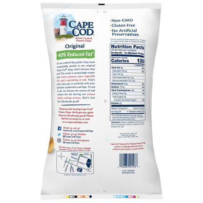 Cape Cod Less Fat Original Kettle Cooked Potato Chips (28 oz.)