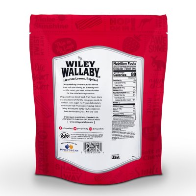 Wiley Wallaby Red Aussie Licorice (32 oz.)