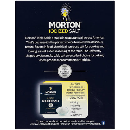 Morton Iodized Salt (4lb. box)
