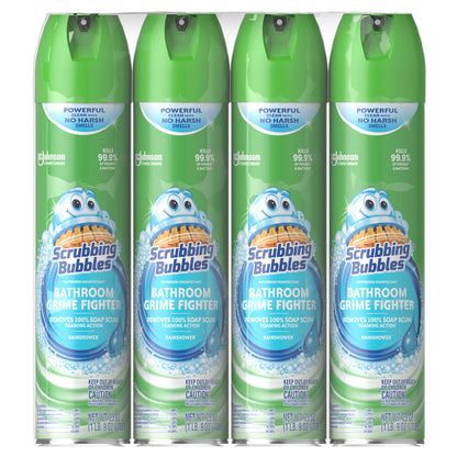 Scrubbing Bubbles Foaming Bathroom Cleaner, Rainshower (25 oz., 4 pk.)