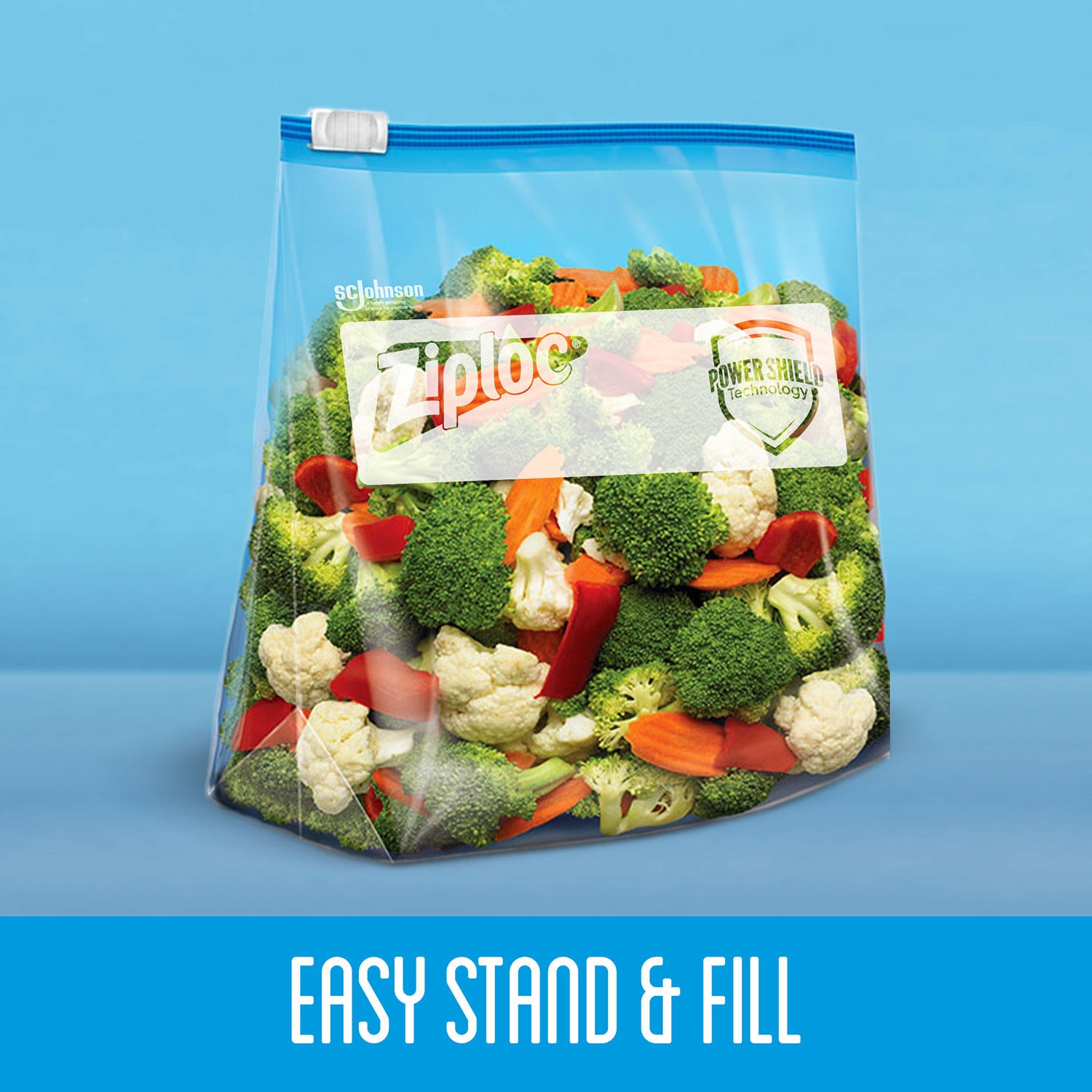 Home Base Quart Slider Freezer Bag 30 ct bag