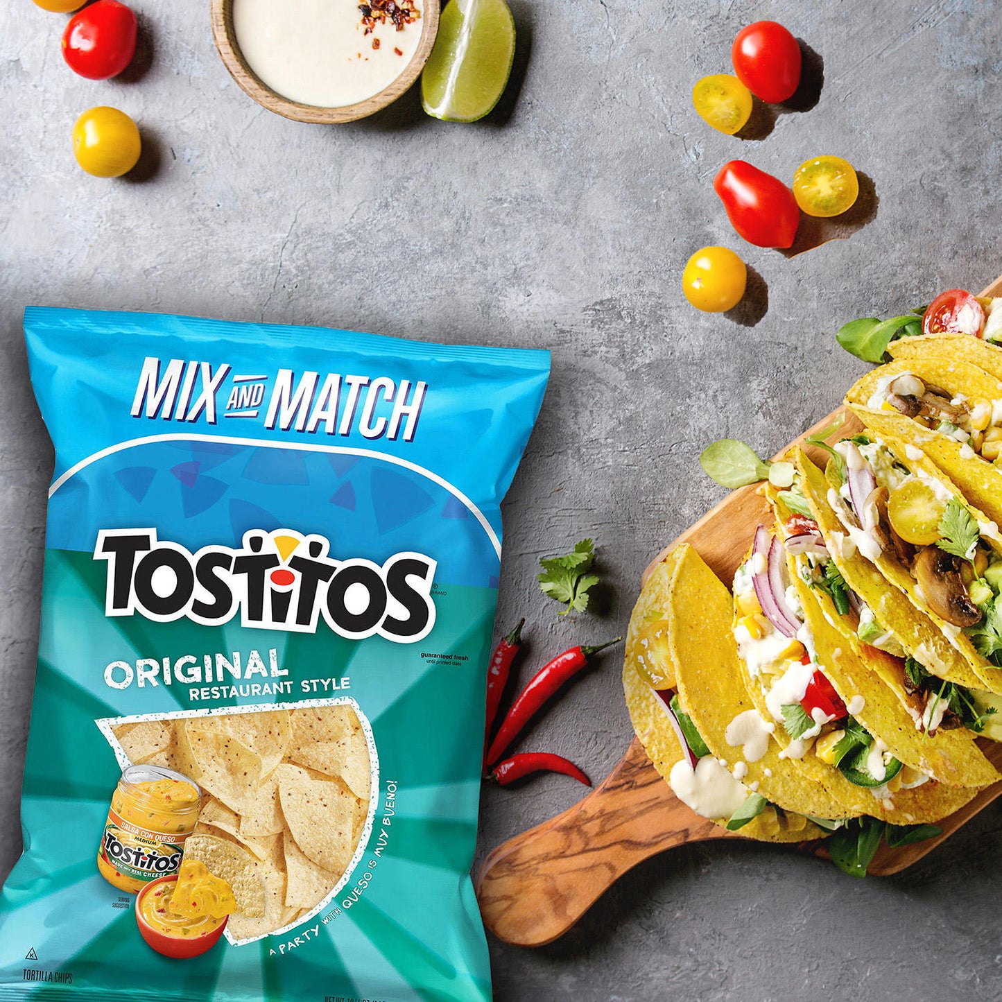 Tostitos Original Restaurant Style Tortilla Chips (19.125 oz.) ( NEW LARGER BAG)