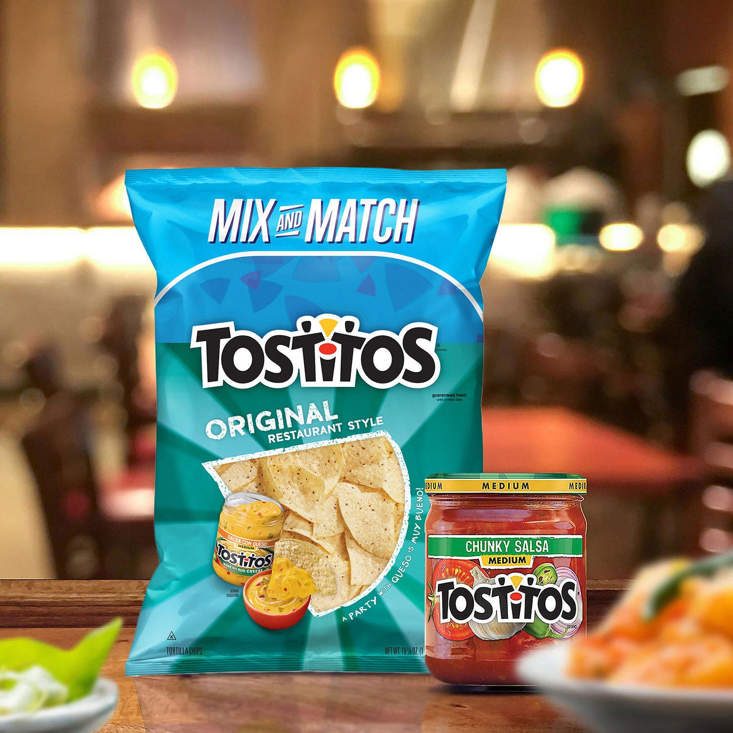 Tostitos Original Restaurant Style Tortilla Chips (19.125 oz.) ( NEW LARGER BAG)