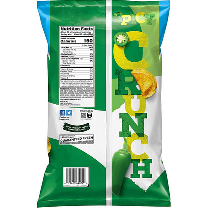 Lay's Kettle Cooked Jalapeno Flavored Potato Chips (14.125 oz.)