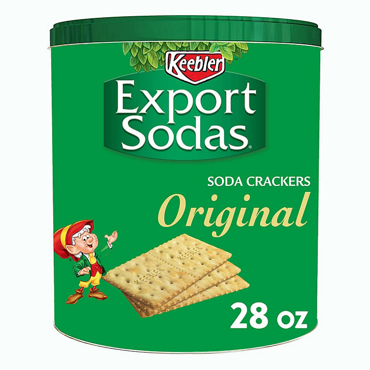 Keebler Export Soda Crackers - 28 oz. tin