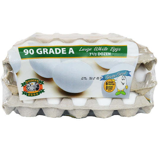 Sauder's Large White Eggs (7.5 doz.)