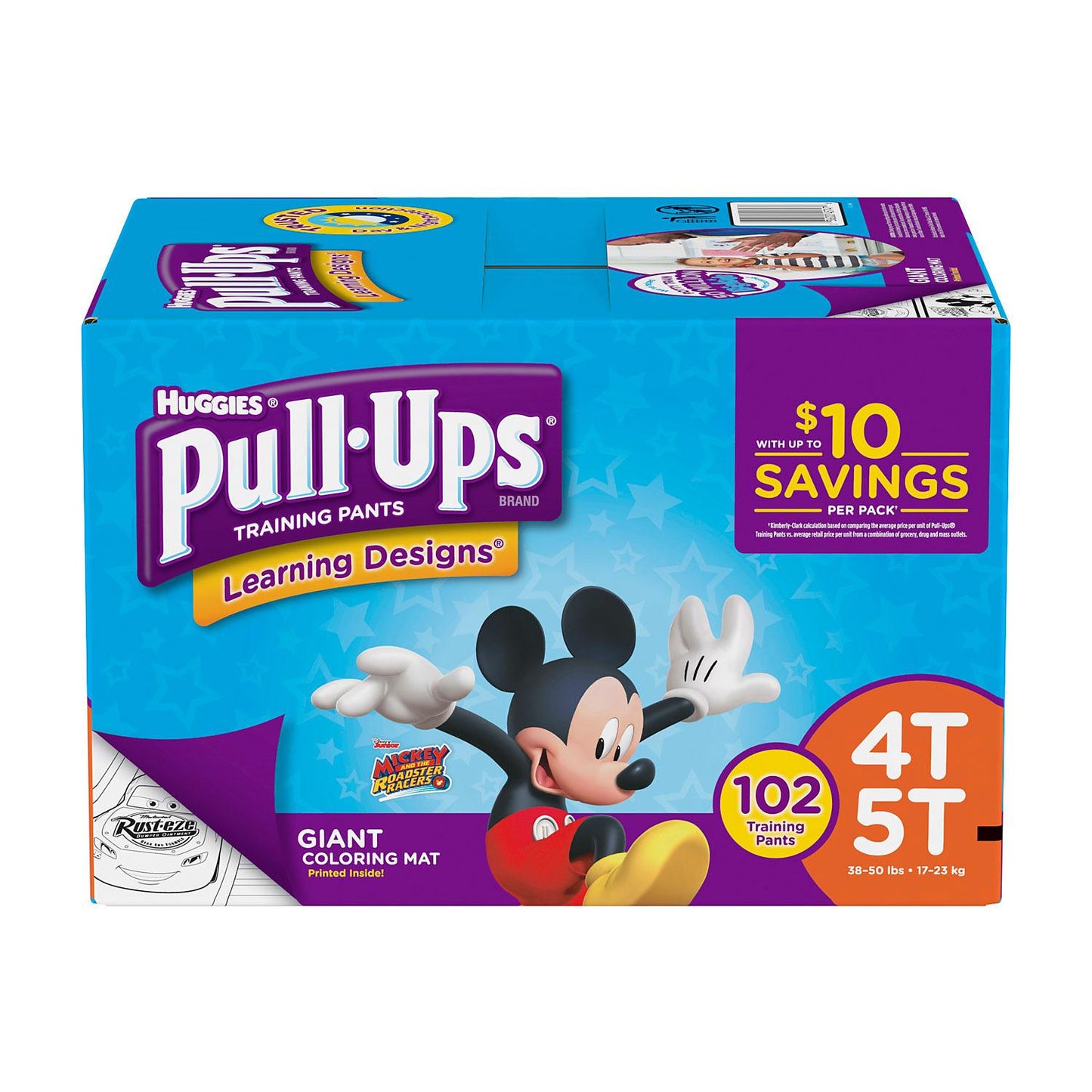 Huggies Pull-Ups Training Pants for Boys (Sizes: 2T-6T)(Choose Your Size)