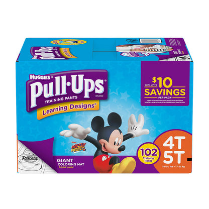 Huggies Pull-Ups Training Pants for Boys (Sizes: 2T-6T)(Choose