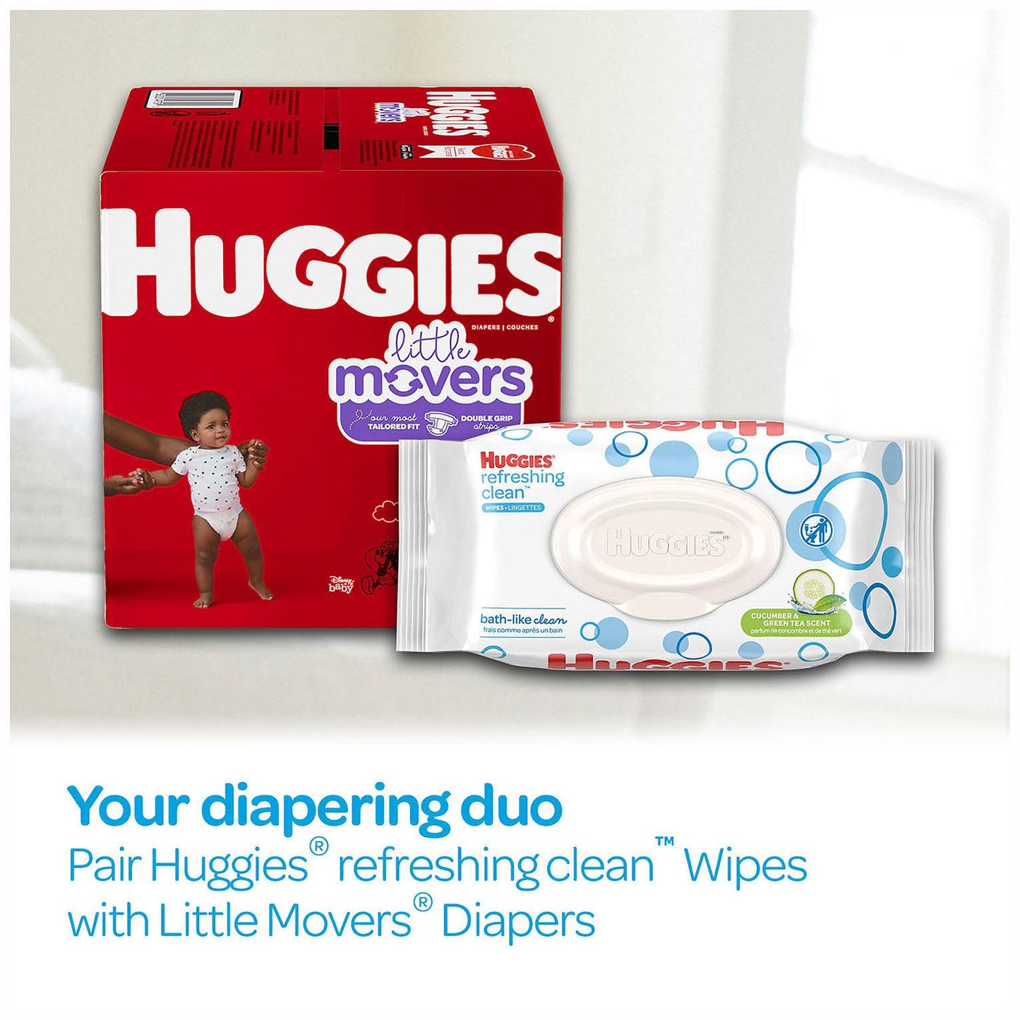 Huggies Natural Care Baby Wipes, Refreshing Clean (17 flip-top pks., 1088 ct.)