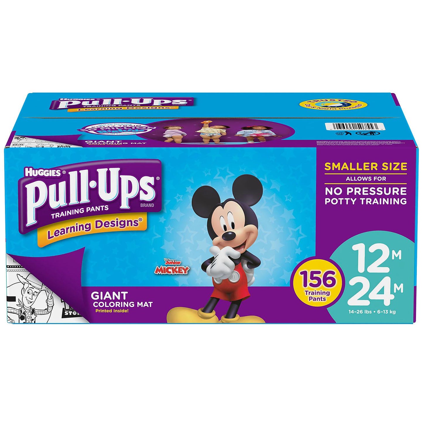 Huggies Pull-Ups Training Pants for Boys (Sizes: 2T-6T)(Choose Your Size)