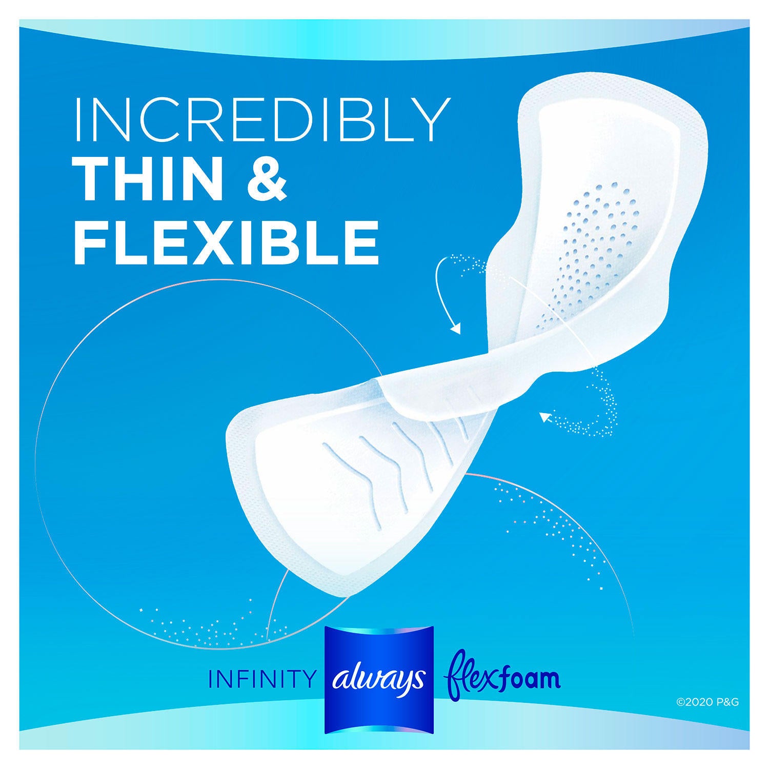 Always Pads, with Flex Foam, Extra Heavy Flow, Light Clean Scent, Size 3 -  Super 1 Foods