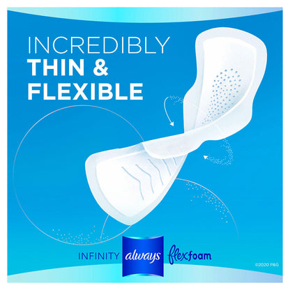 Always Infinity FlexFoam Heavy Flow Pads, Unscented - Size 2 (80 ct.)