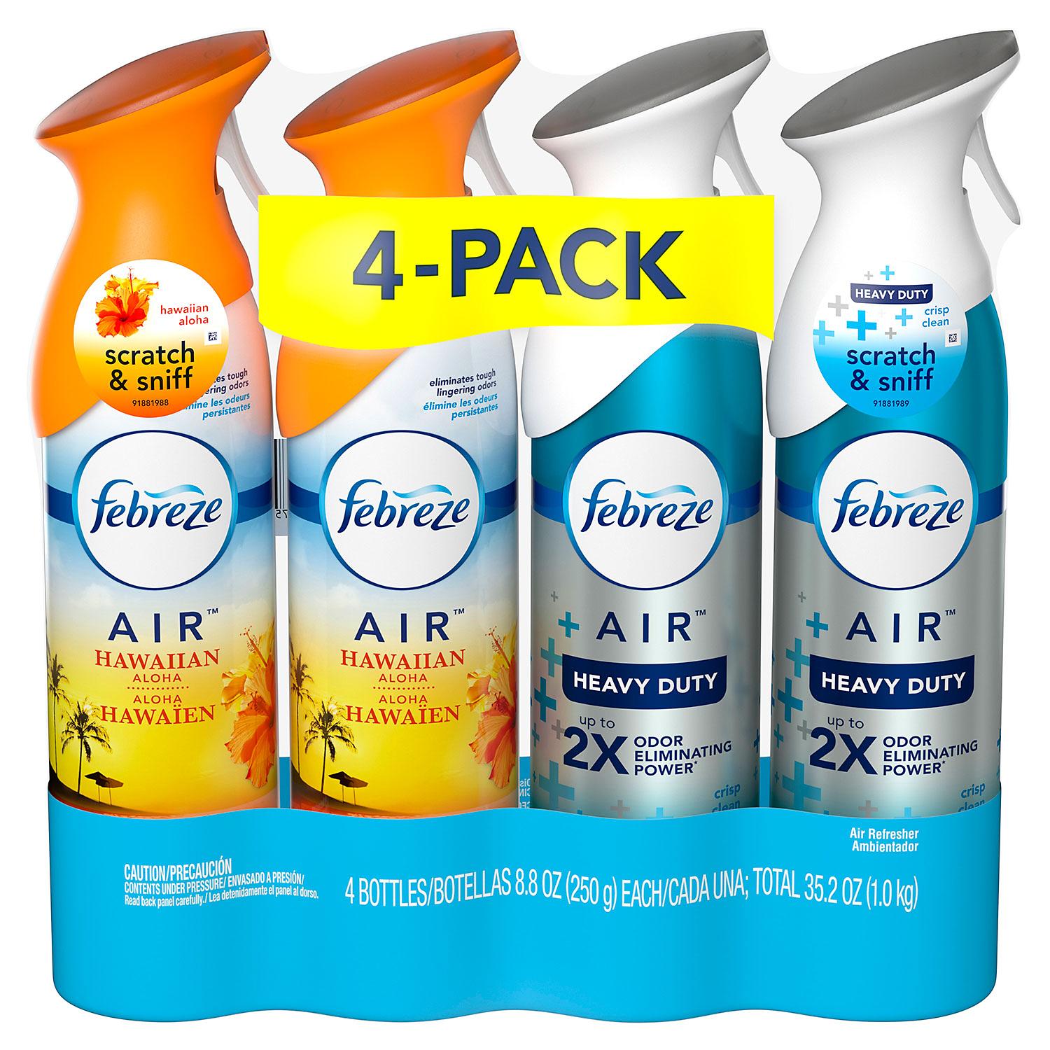 Febreze Air Effects Air Freshener Spray, 4 pk. (Choose Scent