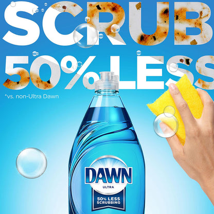 Dawn Ultra Dishwashing Liquid Dish Soap, Original Scent, 90 fl oz