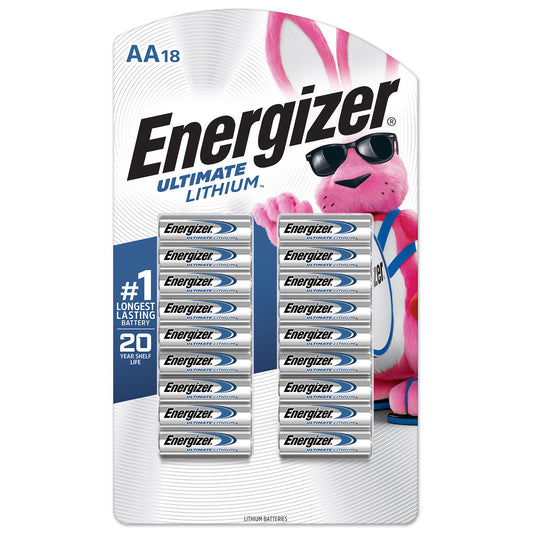 Energizer Ultimate Lithium AA 18-Pack