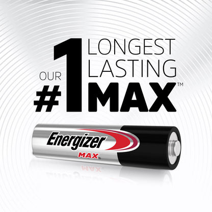 Energizer MAX Alkaline AAA Batteries, 40-Pack