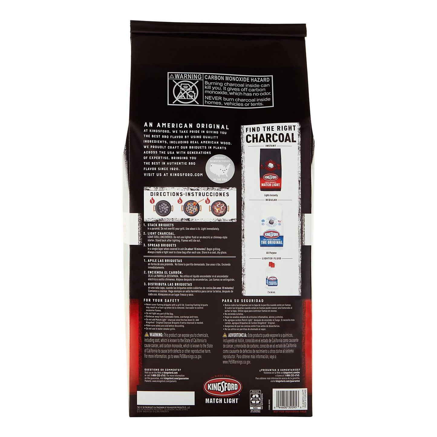 Kingsford Match Light Instant Charcoal Briquets (15.4 lb. bags, 2 ct.)