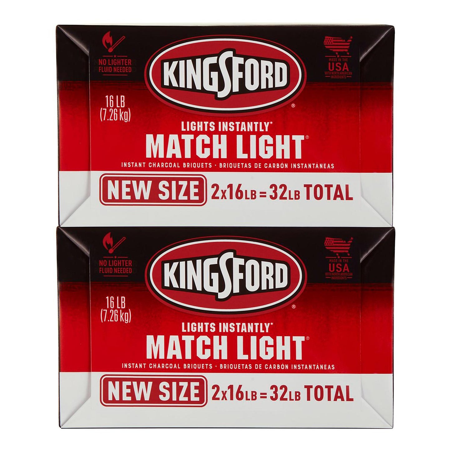 Kingsford Match Light Instant Charcoal Briquets (15.4 lb. bags, 2 ct.)