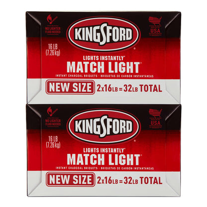 Kingsford Match Light Instant Charcoal Briquets (15.4 lb. bags, 2 ct.)