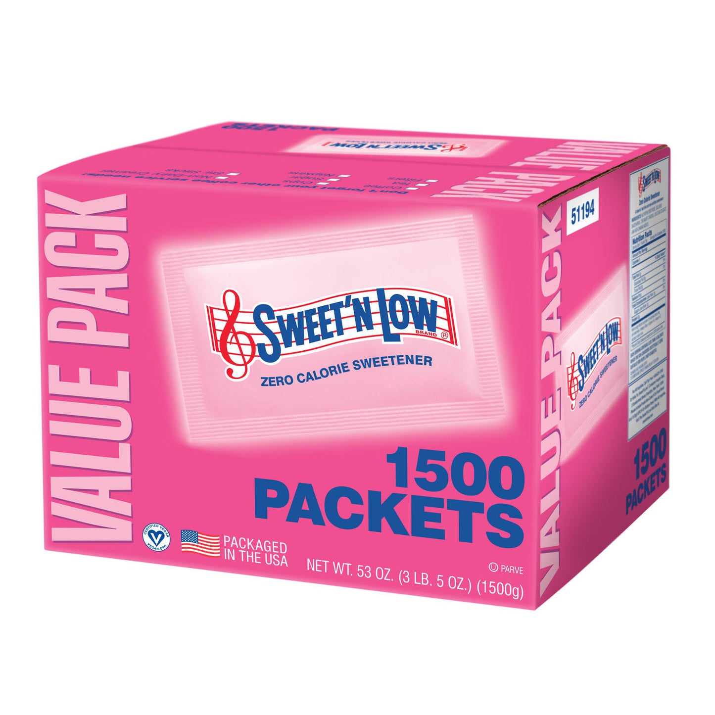 Sweet'N Low (1,500 packets)
