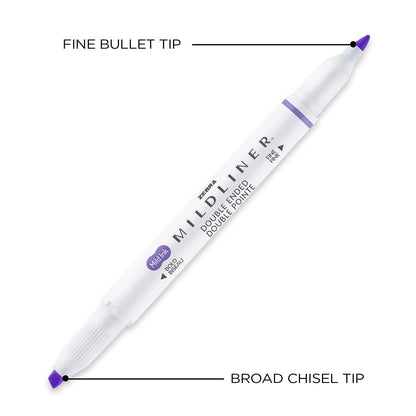 Mildliner Double Ended Highlighter Assorted 18-pk