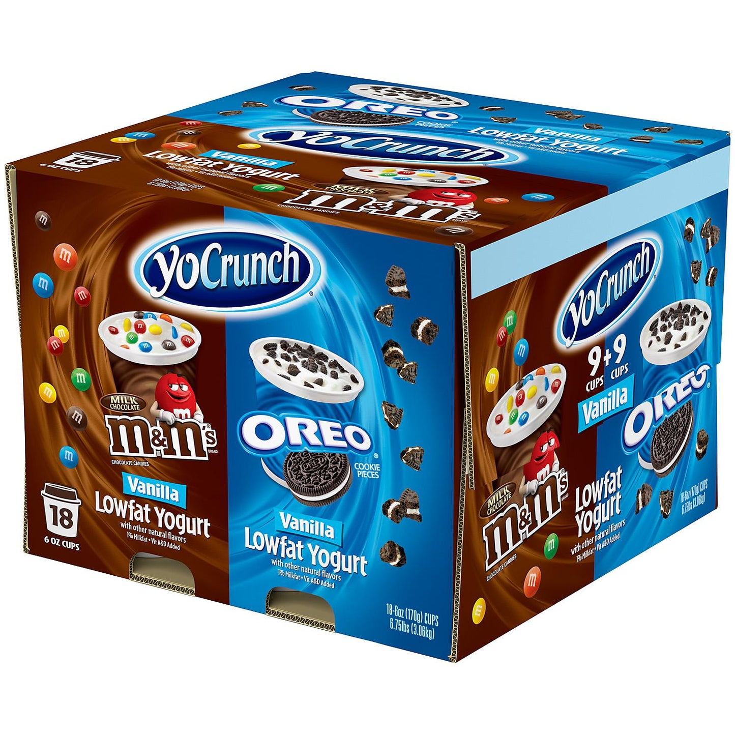 YoCrunch Yogurt Variety Pack (6 oz. cups, 18 pk.)