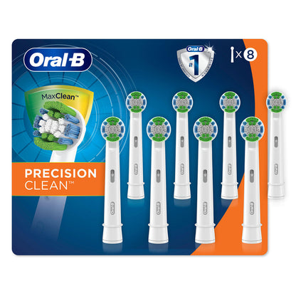 Oral-B Precision Clean Electric Toothbrush Replacement Brush Heads (8 ct.)