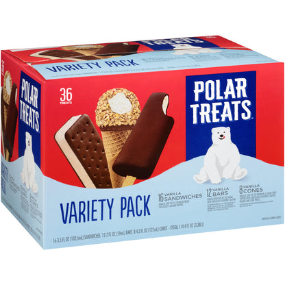 Polar Treats Ice Cream Novelties Variety Pack (36 ct.)