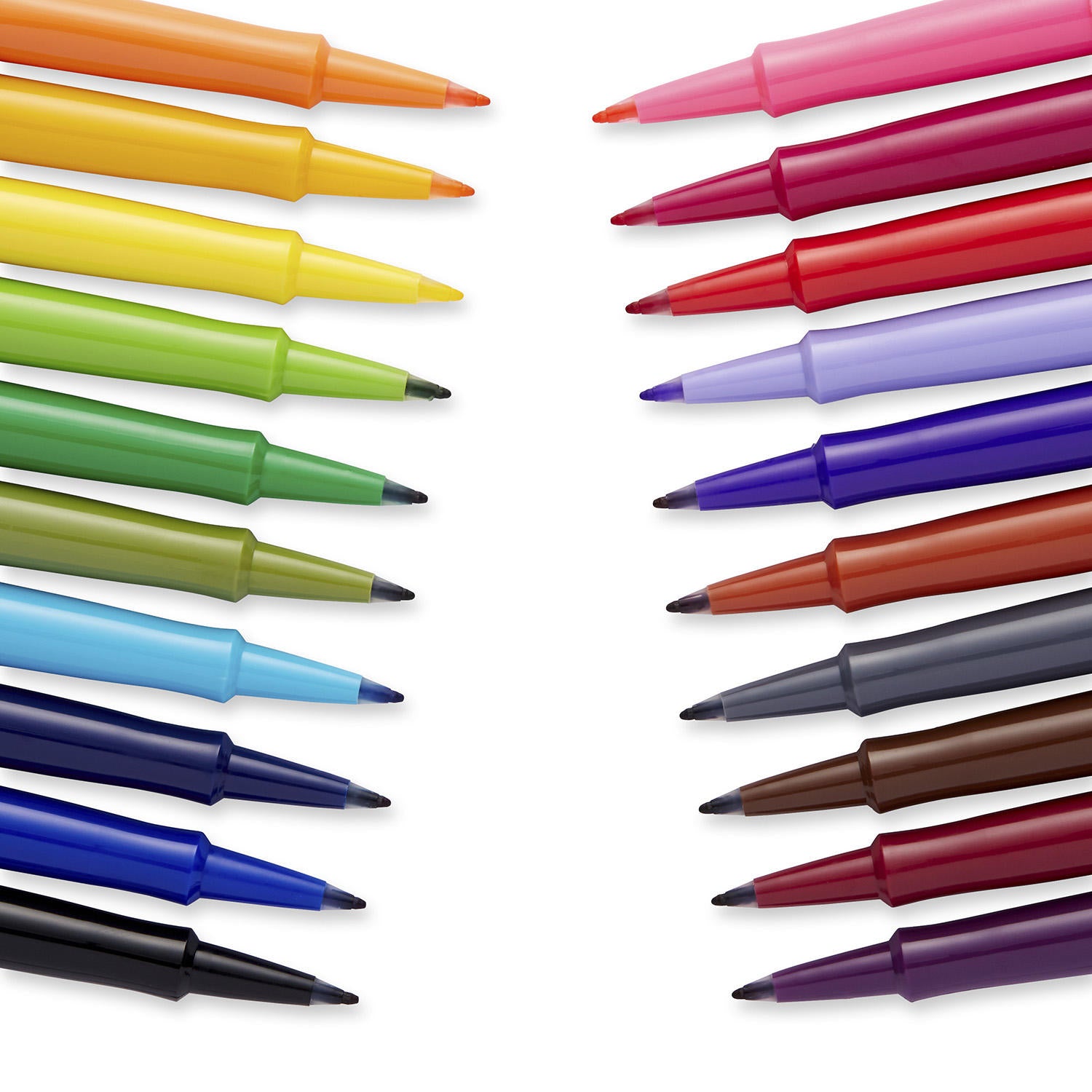 Paper Mate Flair Pens, Assorted Colors, 20