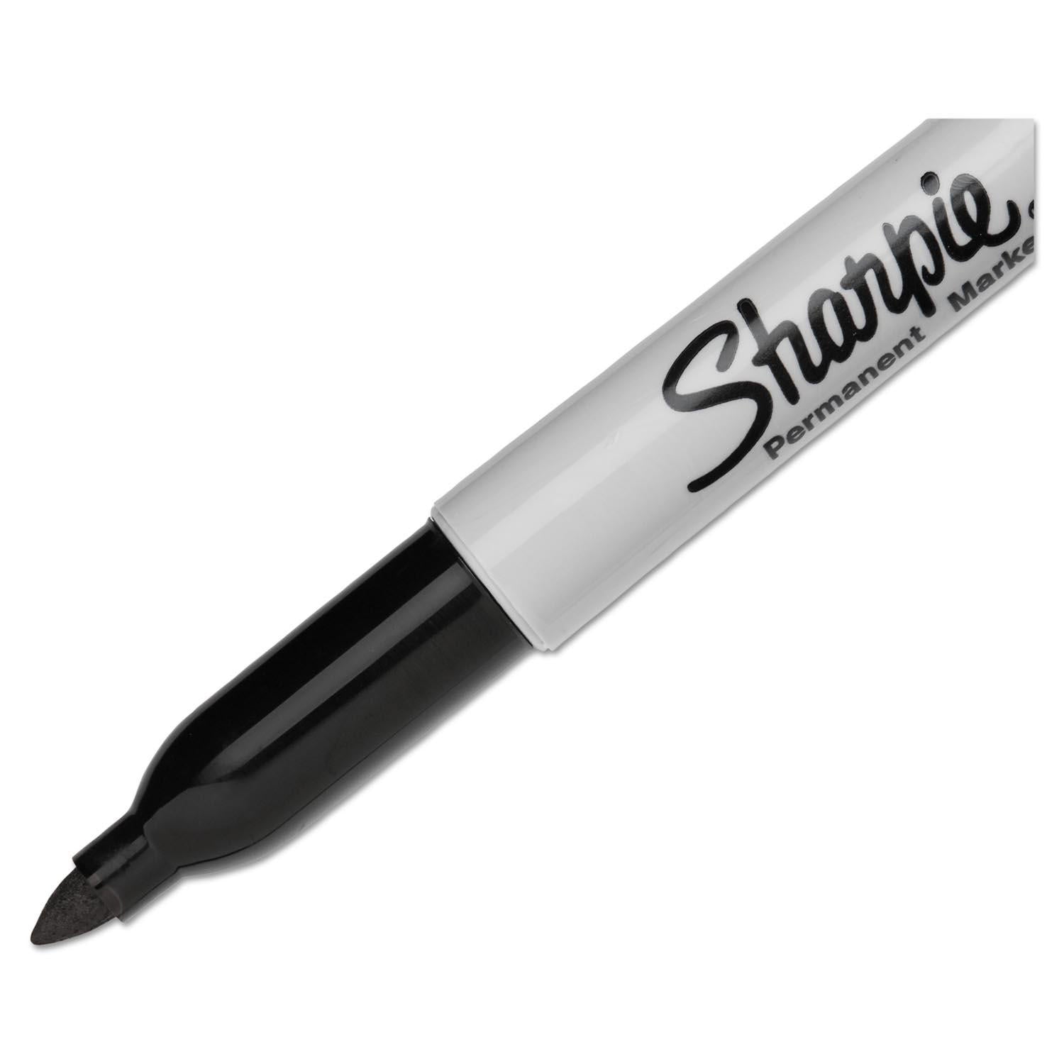 Sharpie Permanent Fine Tip Markers, Black (Pack of 24) – My Kosher Cart